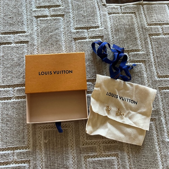 Louis Vuitton Blooming Earrings Gold - Picture 2 of 6